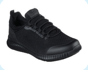 Zapatilla de trabajo Skechers CESSNOCK CARRBORO SR 77260 negra