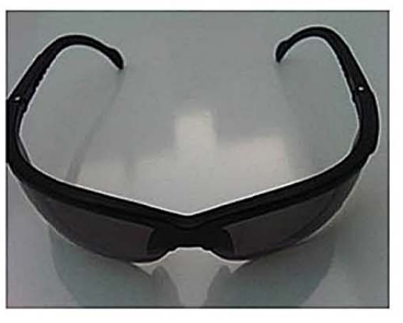 Lente de seguridad GALAXY GX30 antifog; imagen referencial de la ficha comercial