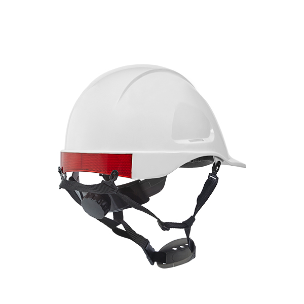 Casco Steelpro Mountain ABS blanco; fotografía del producto