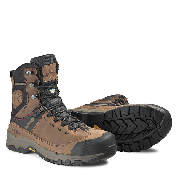 Bota de seguridad Kodiak Quest Bound High A4THHBRN de 8 pulgadas