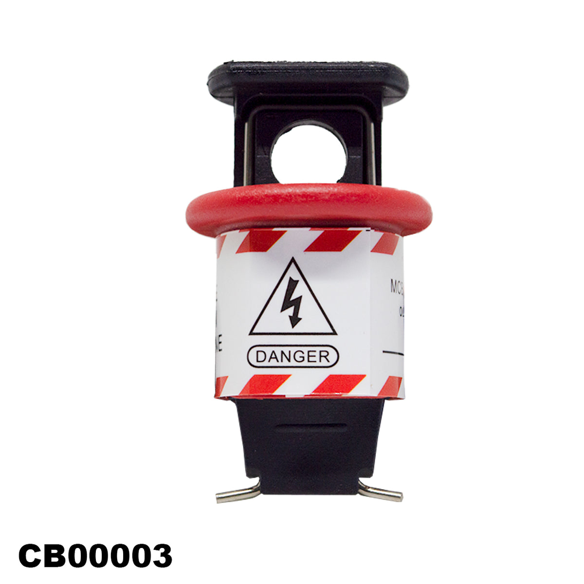 Bloqueo de seguridad negro para interruptor termomagnético, CB00003