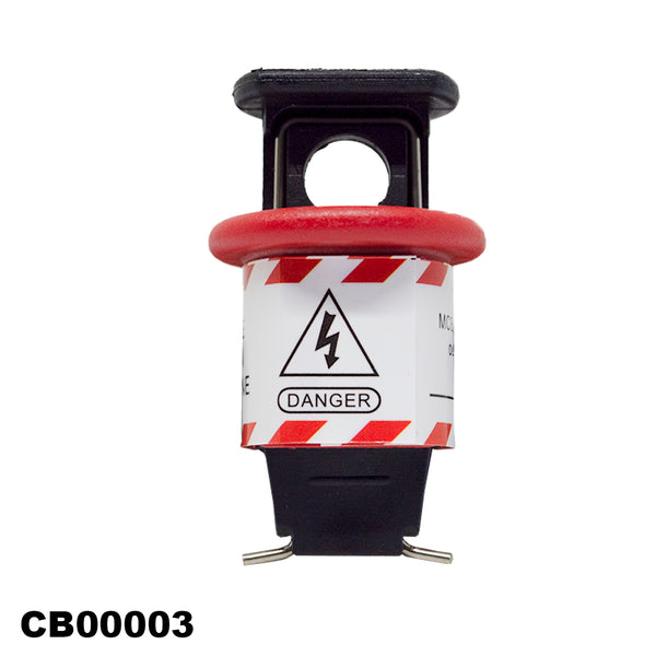 Bloqueo de seguridad negro para interruptor termomagnético, CB00003