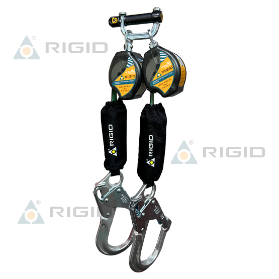 Bloque retráctil Rigid N-9327-06 doble twin de 1,8 m