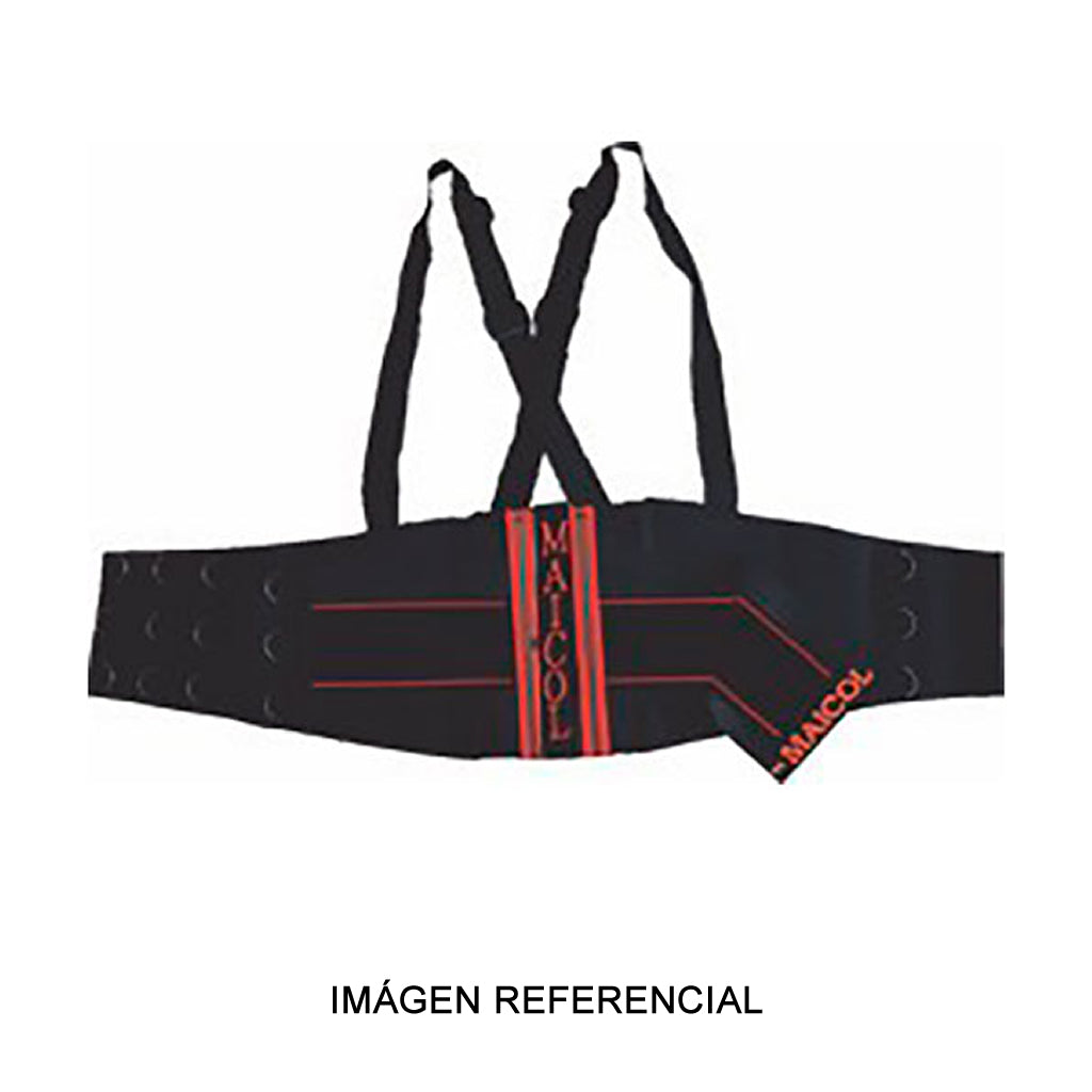 Faja corsé elástica Maicol FCEGM con ganchos metálicos y tirantes. Imagen original referencial de familia; no acredita talla específica.