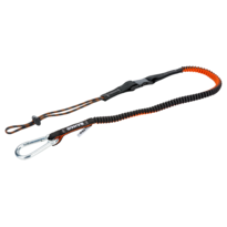 Lanyard BAHCO 3875-LY3 de 1 kg con mosquetón fijo y lazo intercambiable; recurso nativo íntegro del fabricante