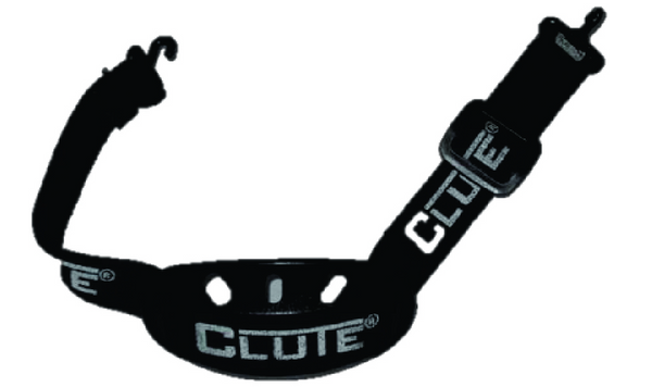Barbiquejo Clute con mentonera y ajuste por hebillas