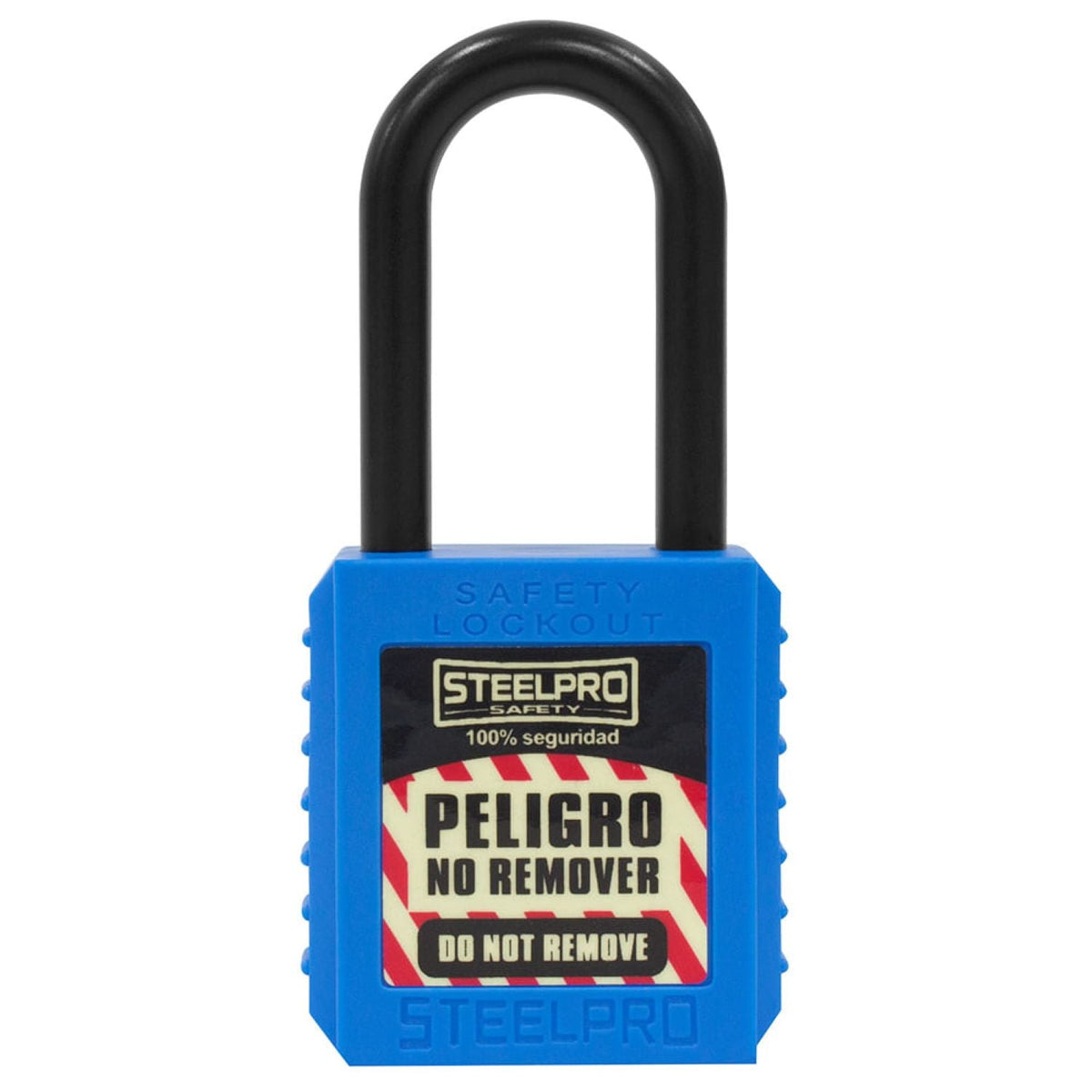Candado Steelpro X10 dieléctrico azul