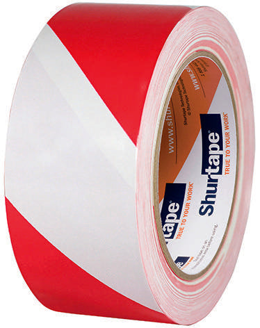 Rollo SHURTAPE VP-415 rojo/blanco, fotografía original del fabricante