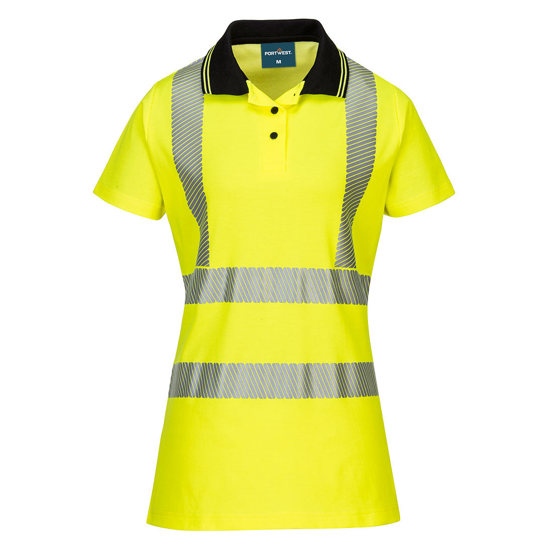 LW72 - Polo de alta visibilidad Cotton Confort Pro para mujer PORTWEST; variante LW72YBR