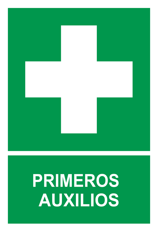 Señal de seguridad: primeros auxilios