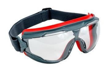 Antiparra 3M Goggle Gear 500, luna clara, Scotchgard antiempañante; foto de fabricante