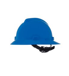 Casco MSA V-Gard tipo sombrero 10058320, azul, One Touch