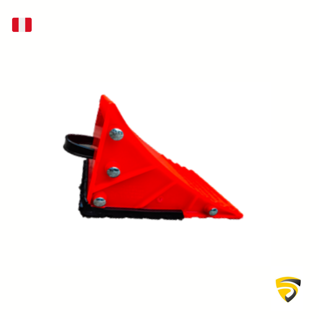 Taco de frenado vehicular Splast 8 TN naranja