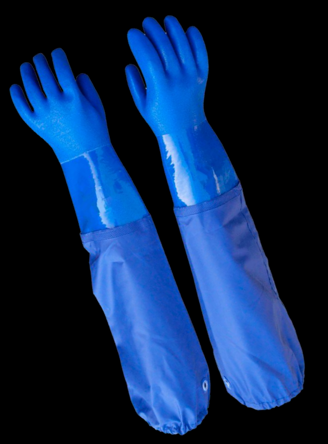 Guantes Royal Plus Acid Blue 350AB, recorte íntegro del área producto de la ficha original