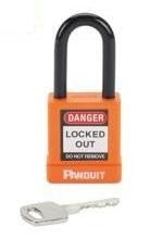Candado Panduit PSL-8OR naranja