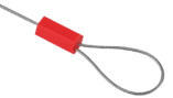 Sello plástico hexagonal con cable Bozzys BD-QF01