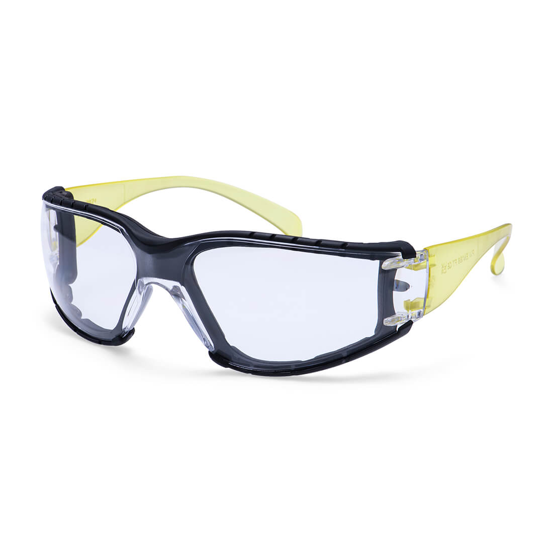 Gafas Portwest PS32 Wrap Around Plus, claras o grises; variante documentada