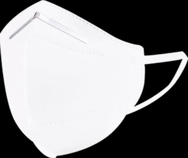Mascarilla MAYFIELD de familiaF1511, imagen referencial blanca; variantes blanca o negra segúnSKU