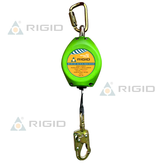Bloque retráctil Rigid N-9310-11 simple de 3 m