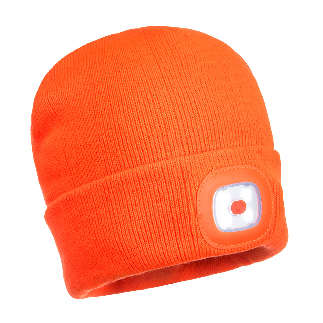 Gorro Portwest B028 con doble LED recargable; variante documentada