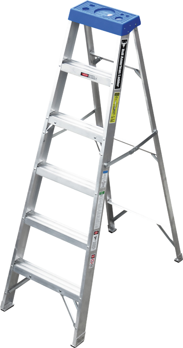 Escalera tijera simple de aluminio American Bull ATS