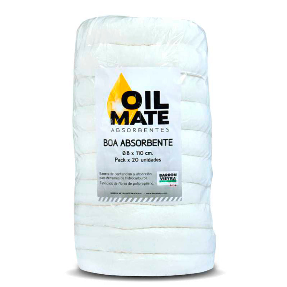 Boa absorbente Barron Vieyra de 8 × 110 cm