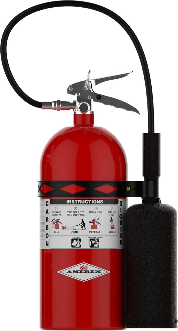 Extintor de CO₂ AMEREX 330 de 10 lb
