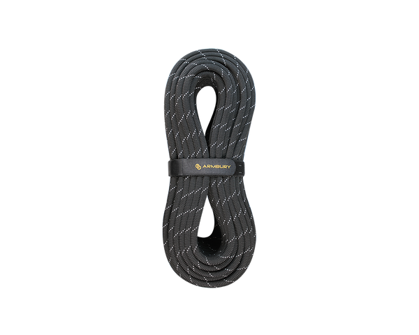 Cuerda semiestática ARMBURY CHASER 11 mm negro reflectante