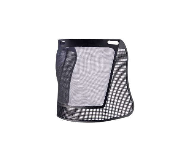 Visor original LIBUS901389 de malla plástica forestal, sin soporte ni casco
