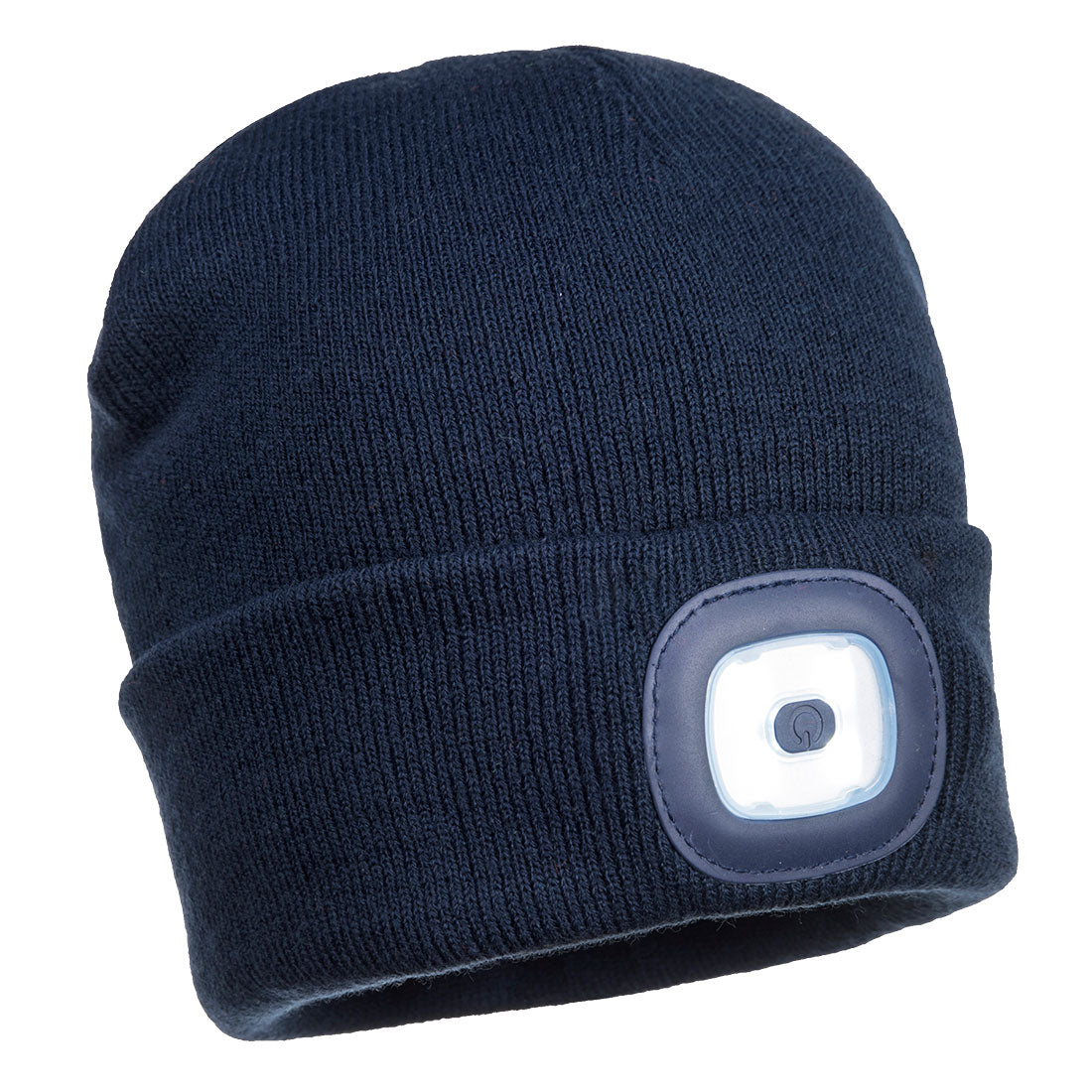 Gorro Portwest B028 con doble LED recargable; variante documentada