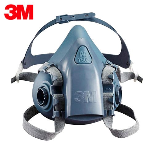 Respirador de media cara 3M 7502, talla mediana