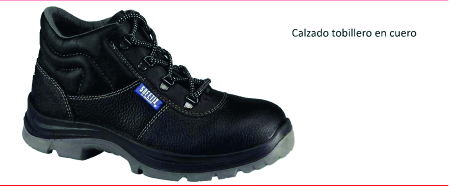 Botín Lemaitre Smartfox High negro con puntera de acero