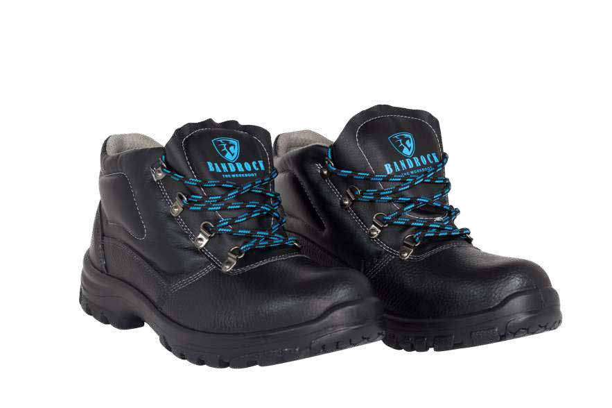 Botín Bandrock S31 negro con puntera de acero