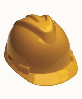 Casco Tridente CAV-4 amarillo con suspensión ratchet