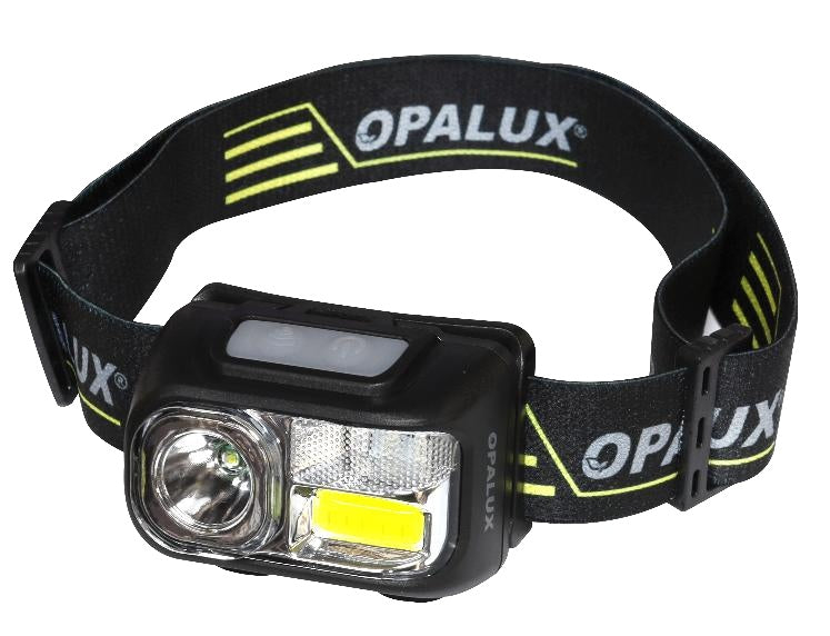 Linterna frontal recargable OPALUX OP-3663, fotografía original del fabricante