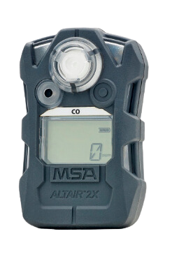 Detector MSA ALTAIR 2X gris para CO, imagen original de la ficha MSA Perú