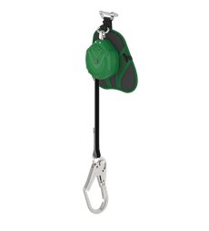 Retráctil MSA V-SHOCK EDGE VSLEW-031-PF-A, simple, 3 m (10 ft); código VSLEW-031-PF-A