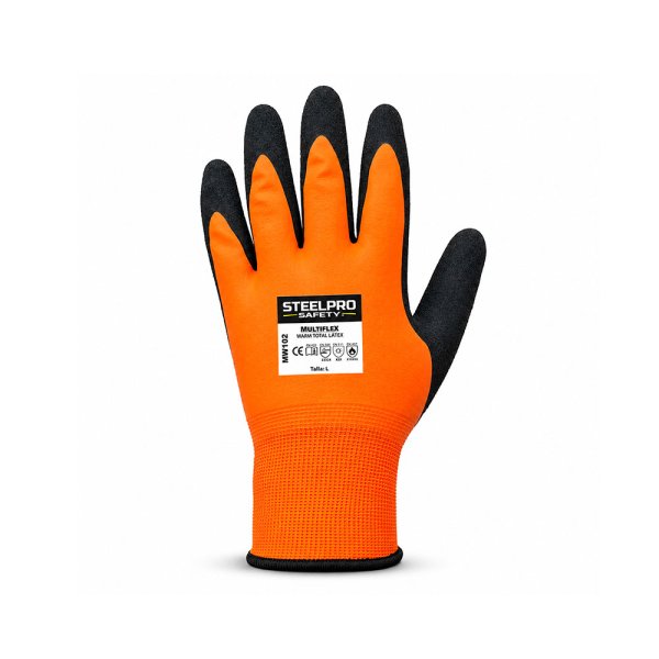Guante Steelpro Multiflex MW102 Warm Total naranja