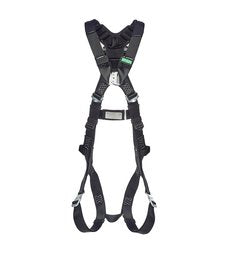 Arnés MSA V-FORM Arc Flash 10252220; fotografía oficial vinculada al PN, accesorios y configuración según ficha