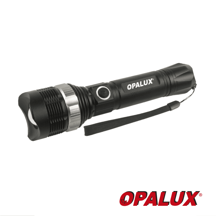 Linterna LED recargable Opalux OP-4927 con zoom