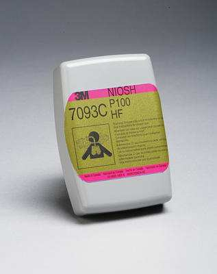 Filtro 3M 7093C P100 para partículas y fluoruro de hidrógeno