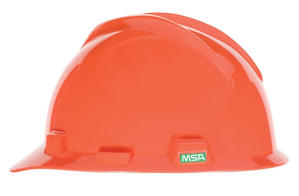 Casco V-GARD jockey con slot FAS-TRAC III con portalámpara naranja, 286641