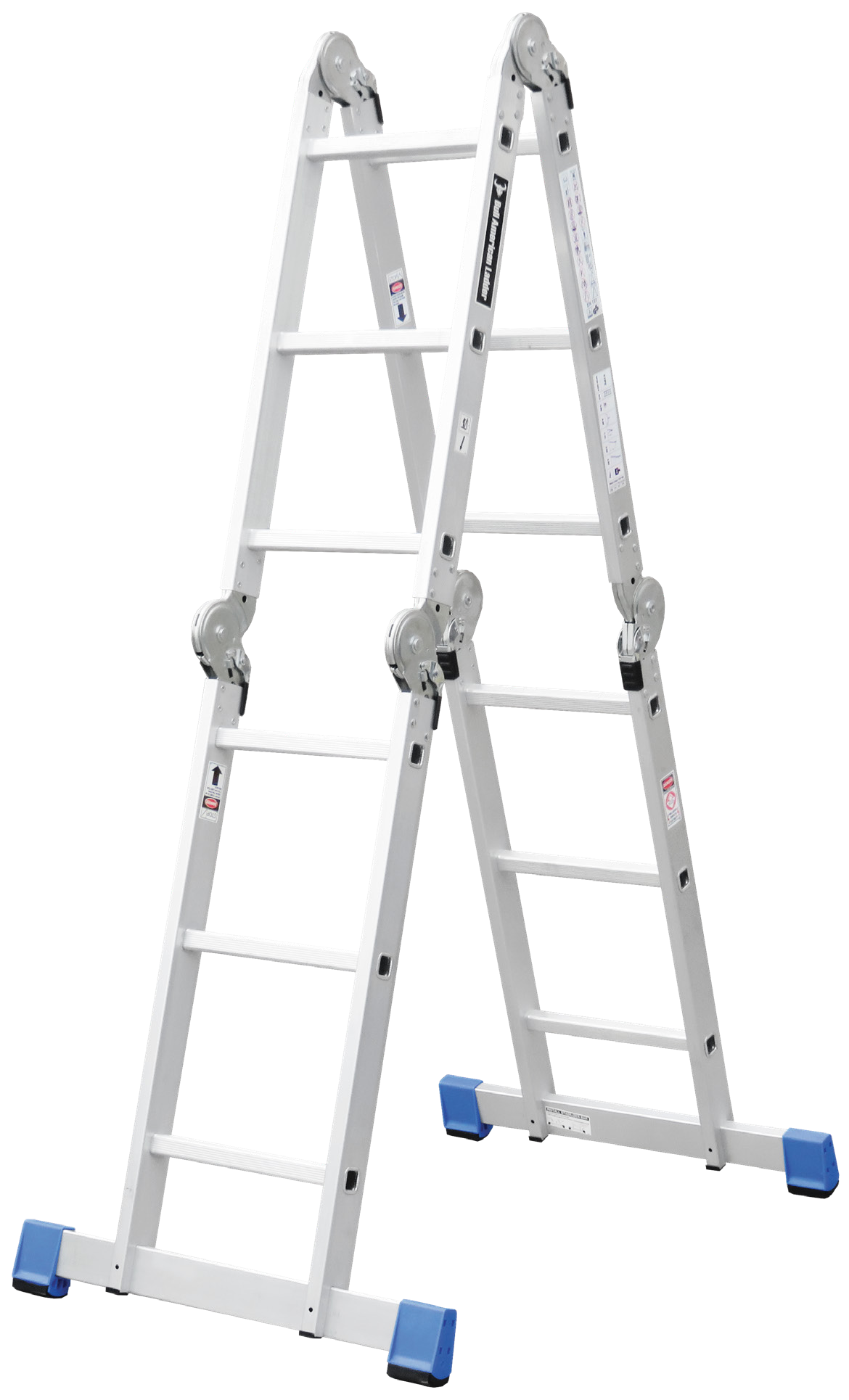 Escalera multiusos de aluminio American Bull AM150; fotografía representativa de familia