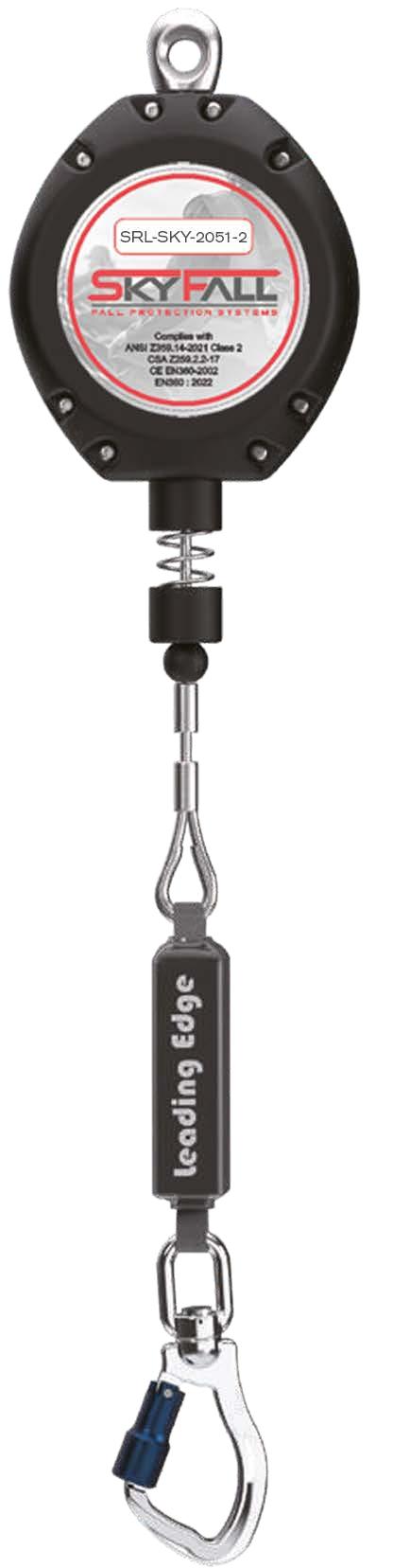 Retráctil Skyfall 2051-2 de cable 20 pies tipo2