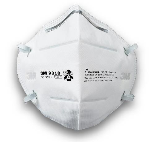 Respirador 3M 9010 N95 para partículas, caja de 50 unidades