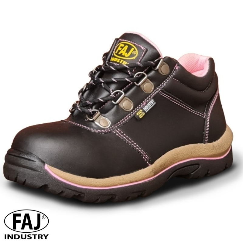 Zapatilla FAJ Triton Rosado TRT1-153 con puntera de acero