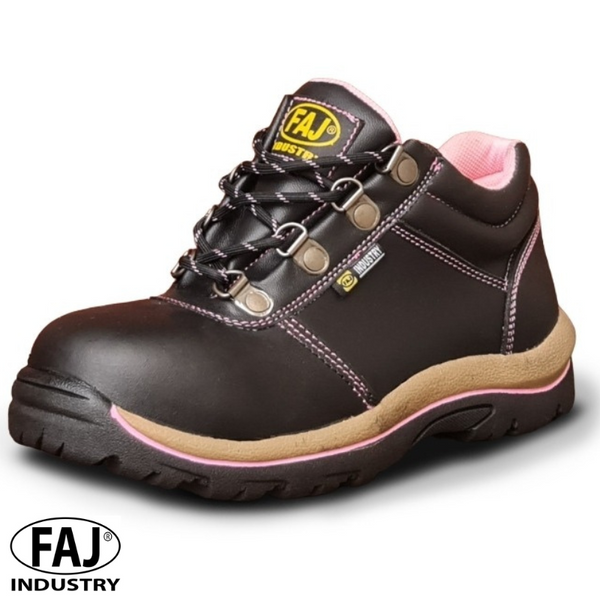 Zapatilla FAJ Triton Rosado TRT1-153 con puntera de acero