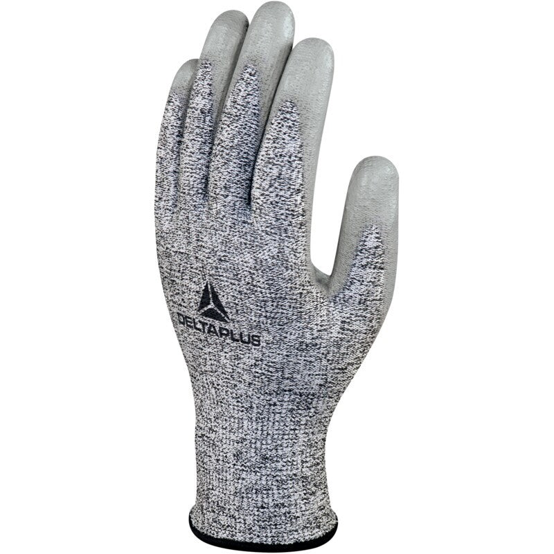 Guante anticorte Delta Plus Venicut58 Econocut PU talla 10; fotografía original del fabricante