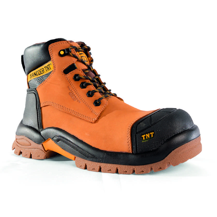 Botín Templarios Hidrofugado Sandder TNT SS28D-153, color Amarillo; foto original de la referencia documentada