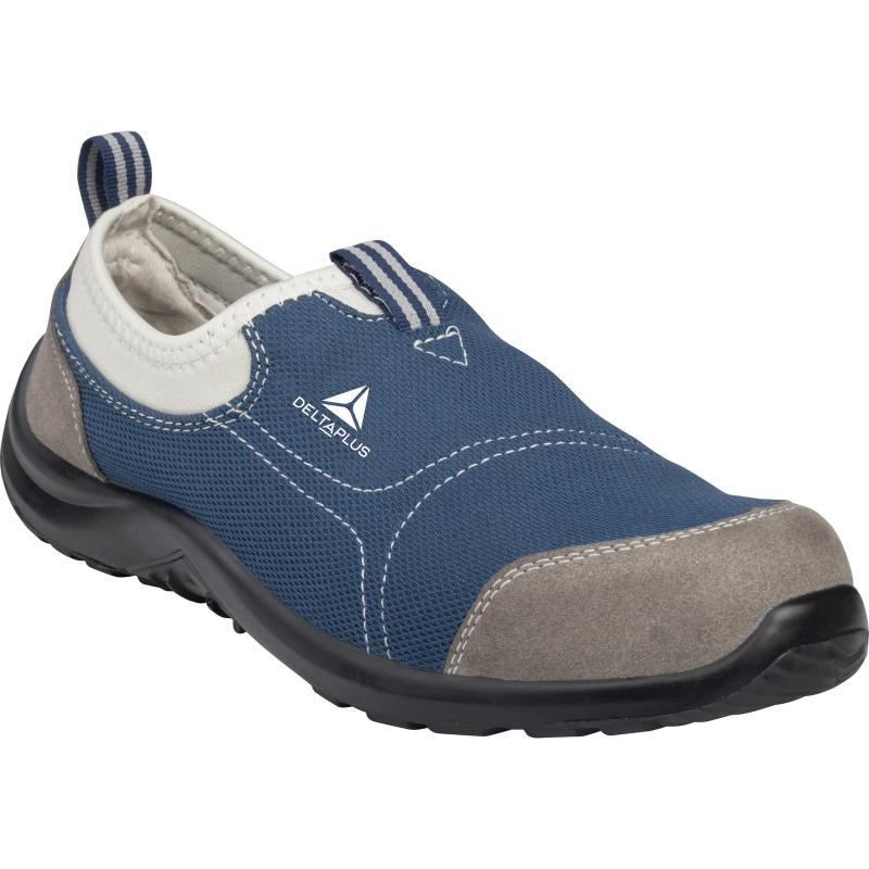 Zapatillas Delta Plus MIAMI S1P SRC gris-azul; fotografía nativa completa de la ficha del fabricante